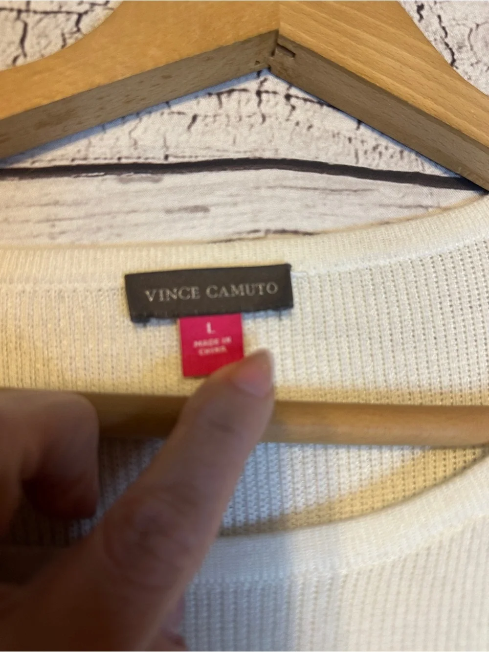 Vince Camuto Colorblock Tunic Sweater With Pockets Large